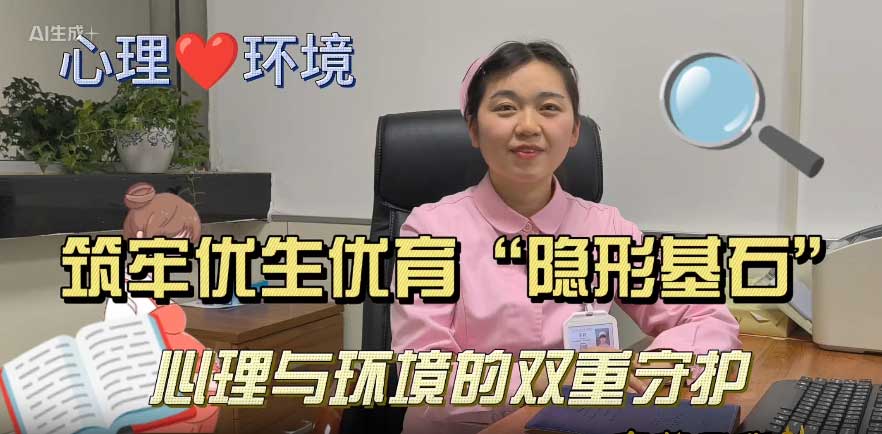 筑牢优生优育“隐形基石”心理与环境的双重守护
